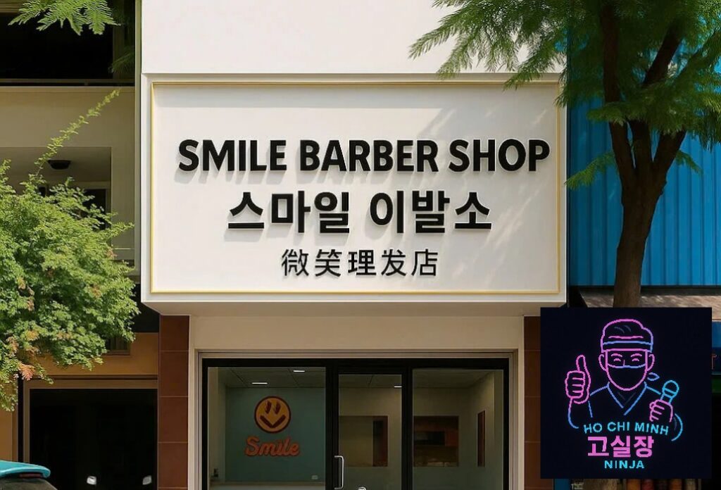 호치민 스마일 이발소